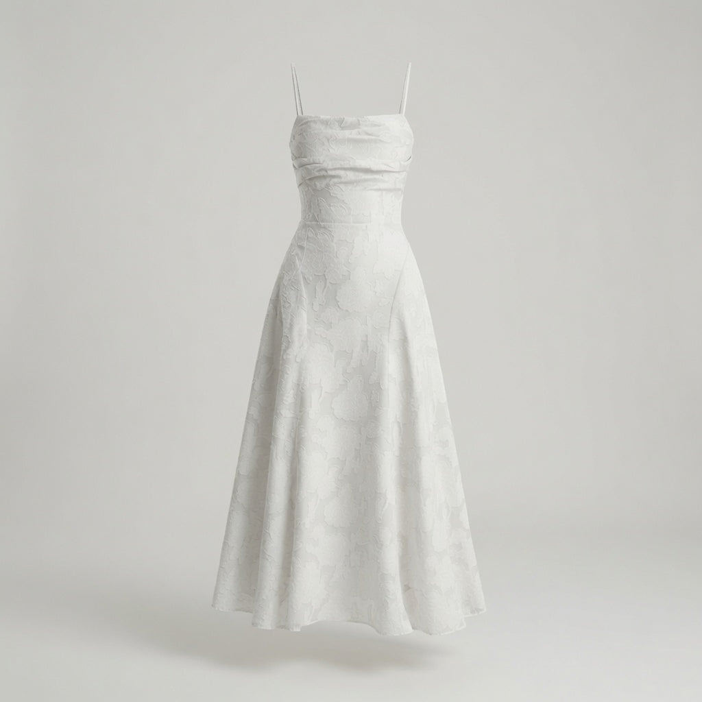 Livia — Vestito Maxi Halter Floreale