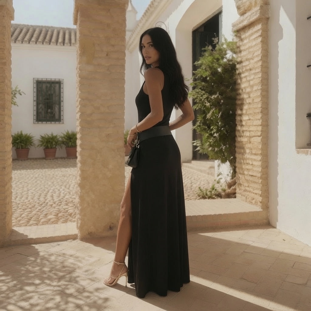 Abito Nerissima con Cintura Inclusa