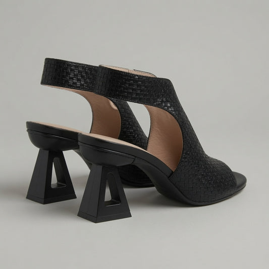 Sandali Elena con Tacco Scultoreo